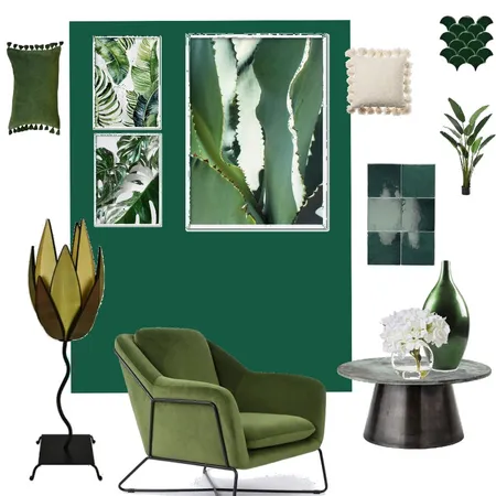 Green Interior Design Mood Board by Poliya on Style Sourcebook