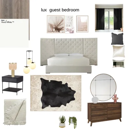 guest bedroom Interior Design Mood Board by Rahma Nuuradin on Style Sourcebook