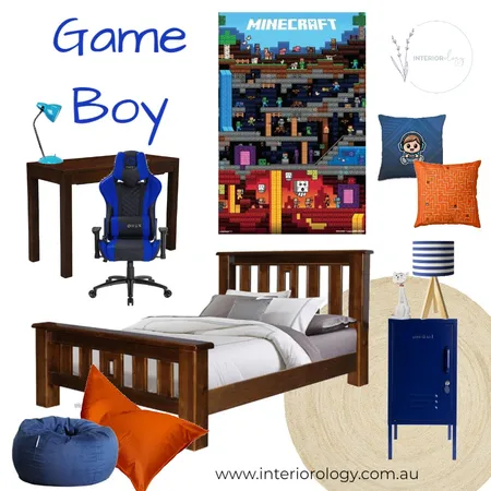 10 Year Old Boy Bedroom Interior Design Mood Board by interiorology on Style Sourcebook