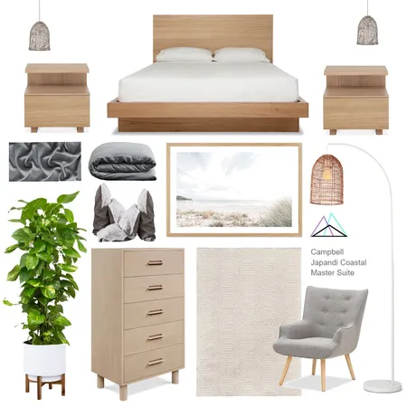 Andrew master suite Interior Design Mood Board by Invelope on Style Sourcebook