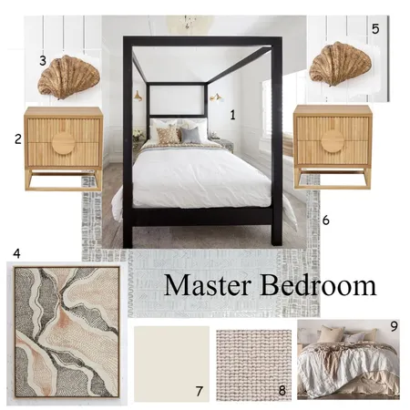 Master Bedroom M10 Interior Design Mood Board by Noa Herlihy on Style Sourcebook