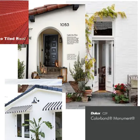 Outside - Spanish Bungalow inspo Interior Design Mood Board by PChem on Style Sourcebook