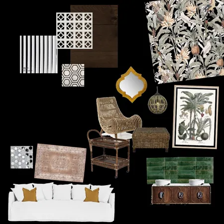 Tropical plantation Interior Design Mood Board by Vambe70 on Style Sourcebook