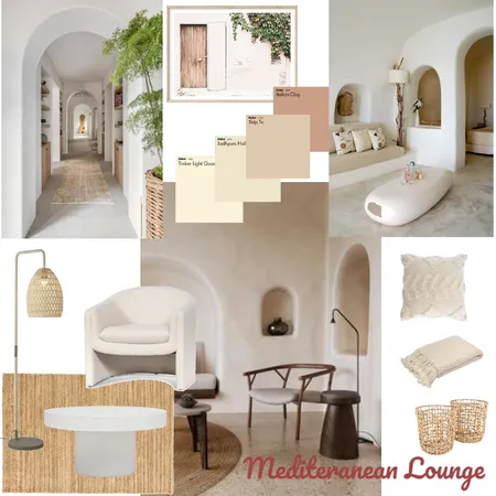 Mediterranean Lounge Interior Design Mood Board by BethLewison on Style Sourcebook