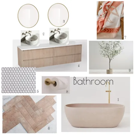Bathroom M10 Interior Design Mood Board by Noa Herlihy on Style Sourcebook