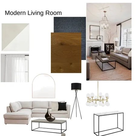 Portfolio Modern Living Room Interior Design Mood Board by Jessica on Style Sourcebook