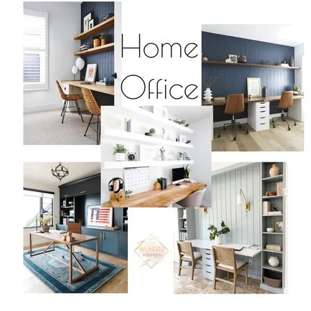 Home Office Interior Design Mood Board by Wunder Interiors on Style Sourcebook
