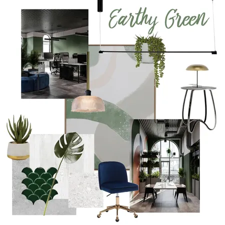 Earthy Green Interior Design Mood Board by Berniceyee on Style Sourcebook