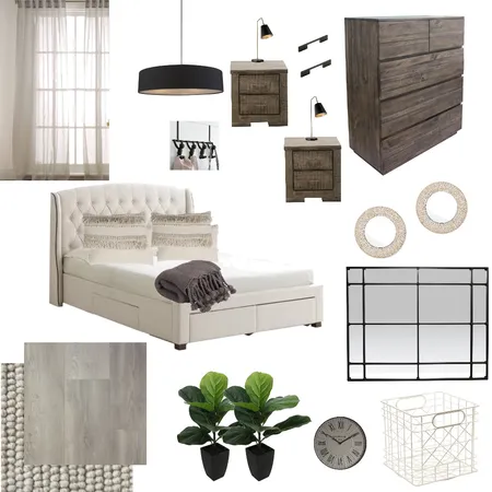 Modern Farmhouse Interior Design Mood Board by Courtshorn on Style Sourcebook