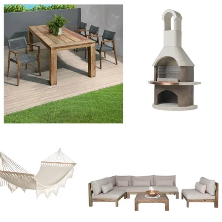 Modern Multi-Purpose Outdoor Dining Interior Design Mood Board by Elysia on Style Sourcebook