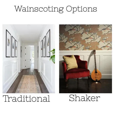 wainscoting options Interior Design Mood Board by kjensen on Style Sourcebook