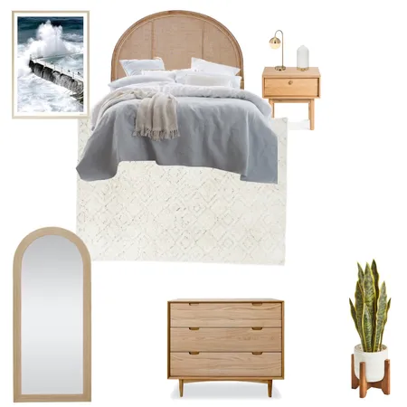Beachside Main Bedroom Interior Design Mood Board by Elysia on Style Sourcebook