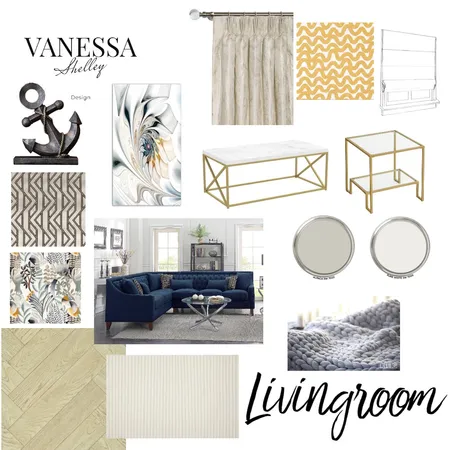 Livingroom Interior Design Mood Board by Jaguar Project & Design on Style Sourcebook