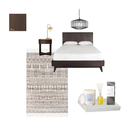 Dark Bedroom Interior Design Mood Board by AlmogLevi1 on Style Sourcebook