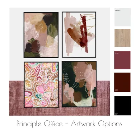 Principle Office -  Artwork options Interior Design Mood Board by Mel on Style Sourcebook