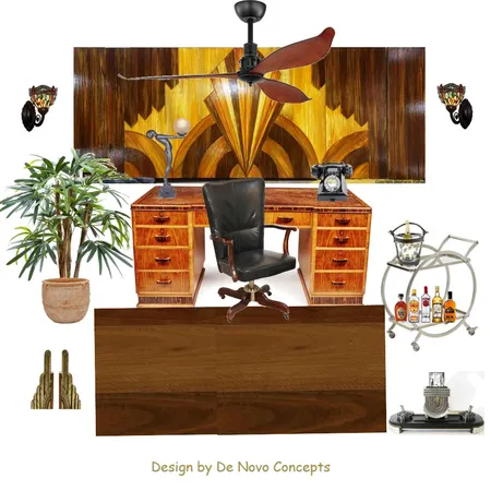 art deco Interior Design Mood Board by De Novo Concepts on Style Sourcebook