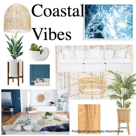 Coastal Vibes Interior Design Mood Board by TPink on Style Sourcebook