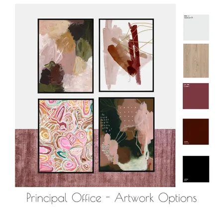 Principal Office -  Artwork options Interior Design Mood Board by Mel on Style Sourcebook