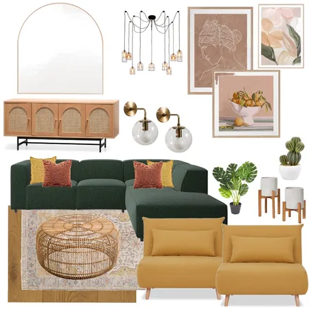 Living Area 1 Interior Design Mood Board by Hb.designs on Style Sourcebook