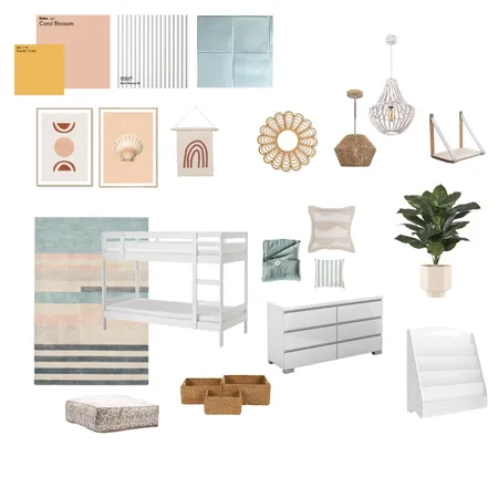 Girls Room Interior Design Mood Board by jaynohdrizz on Style Sourcebook