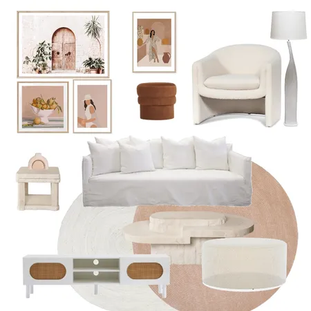 Boucle - Plain white Interior Design Mood Board by Soosky on Style Sourcebook