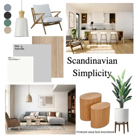 Scandinavian Interior Design Mood Board by TPink on Style Sourcebook