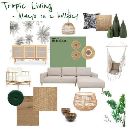 tropic living Interior Design Mood Board by JolienDelestinne on Style Sourcebook
