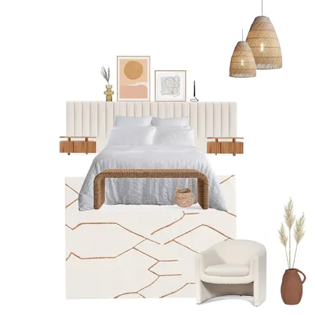 Drohan Master Bedroom Option #2 Interior Design Mood Board by modernminimalist on Style Sourcebook