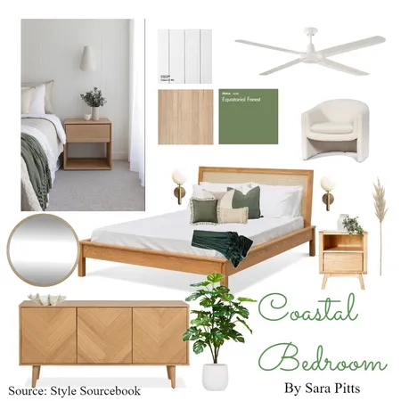 Coastal Bedroom Interior Design Mood Board by SB Interior Design on Style Sourcebook