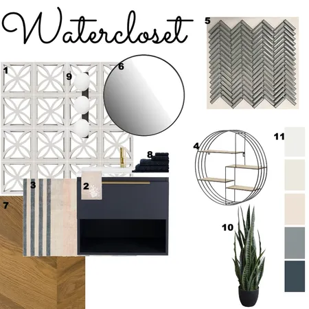 water closet IDI Interior Design Mood Board by Morgan_Holly on Style Sourcebook