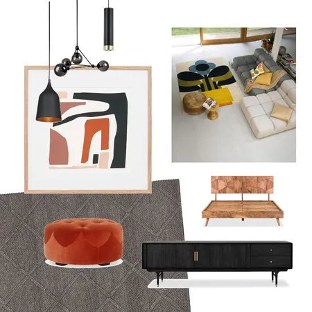 Mid Century Modern Interior Design Mood Board by EdenVR on Style Sourcebook
