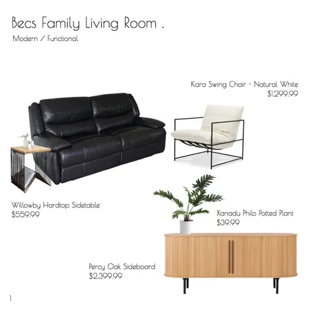 Living Room for Becs I (by Jazz) Interior Design Mood Board by A&C Homestore on Style Sourcebook