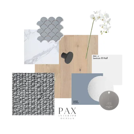 Materials Board Bathroom Interior Design Mood Board by PAX Interior Design on Style Sourcebook