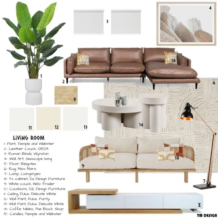 Sample Board LR Interior Design Mood Board by TMDesign on Style Sourcebook