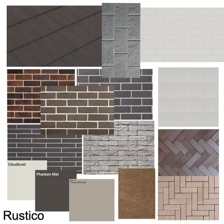 Rustico Colour Palette Interior Design Mood Board by Brickworks Building Products on Style Sourcebook