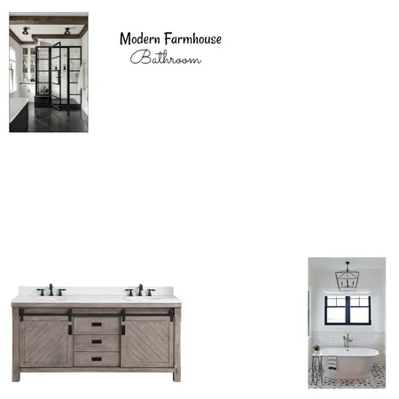 Modern Farmhouse - Bathroom Interior Design Mood Board by Michelle Bedros on Style Sourcebook
