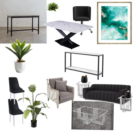 Jim's Office Interior Design Mood Board by Cara on Style Sourcebook