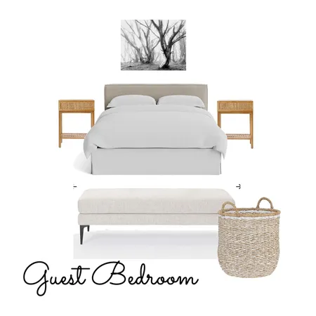 Guest Bedroom #2 Interior Design Mood Board by Boutique Yellow Interior Decoration & Design on Style Sourcebook