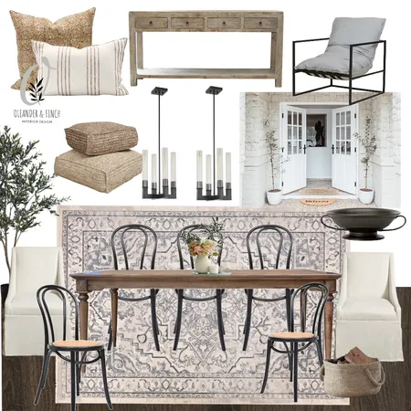 Dining Interior Design Mood Board by Oleander & Finch Interiors on Style Sourcebook