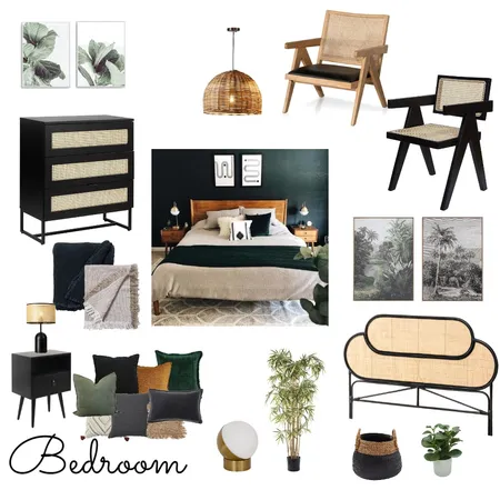 Bedroom #1 Interior Design Mood Board by Rolanda Franses on Style Sourcebook