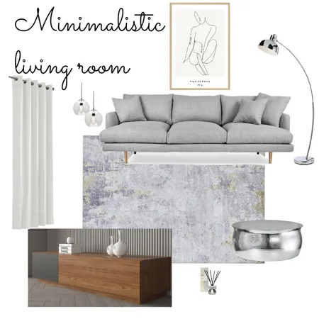 minimalistic living room Interior Design Mood Board by NkuleGasa on Style Sourcebook