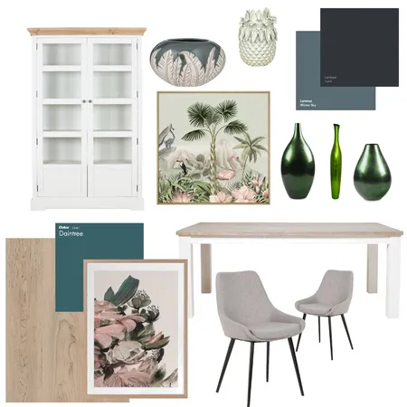 Moody Dining Room Interior Design Mood Board by Elaina on Style Sourcebook