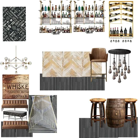 WhiskeyDistillery Interior Design Mood Board by KennedyInteriors on Style Sourcebook