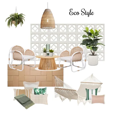 Eco Style for Outdoors Interior Design Mood Board by Design Decor Decoded on Style Sourcebook