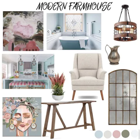 Modern Country Interior Design Mood Board by Pink August Design Co on Style Sourcebook