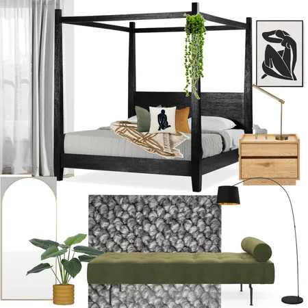 Air BNB Master Bedroom Interior Design Mood Board by Sarah Mckenzie on Style Sourcebook