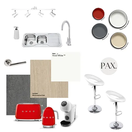 Home kitchen Interior Design Mood Board by PAX Interior Design on Style Sourcebook