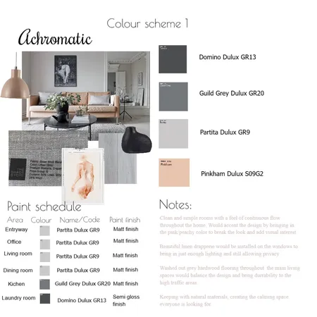Colour Scheme 1 Interior Design Mood Board by CynthiaLaincy on Style Sourcebook