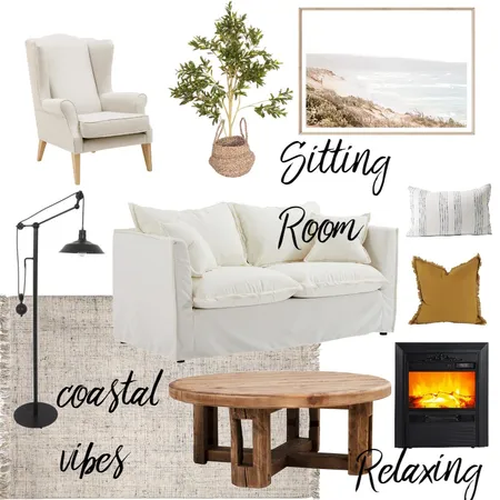 Sitting Room Interior Design Mood Board by becky.arnold2016@outlook.com on Style Sourcebook