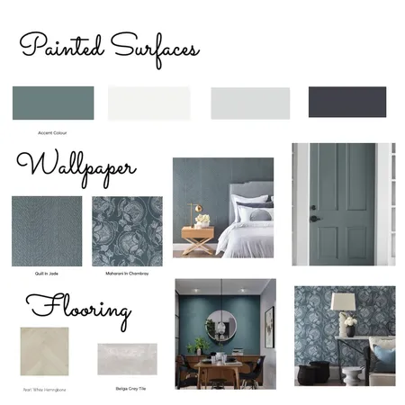 Accented Achromatic Interior Design Mood Board by browndezigns on Style Sourcebook